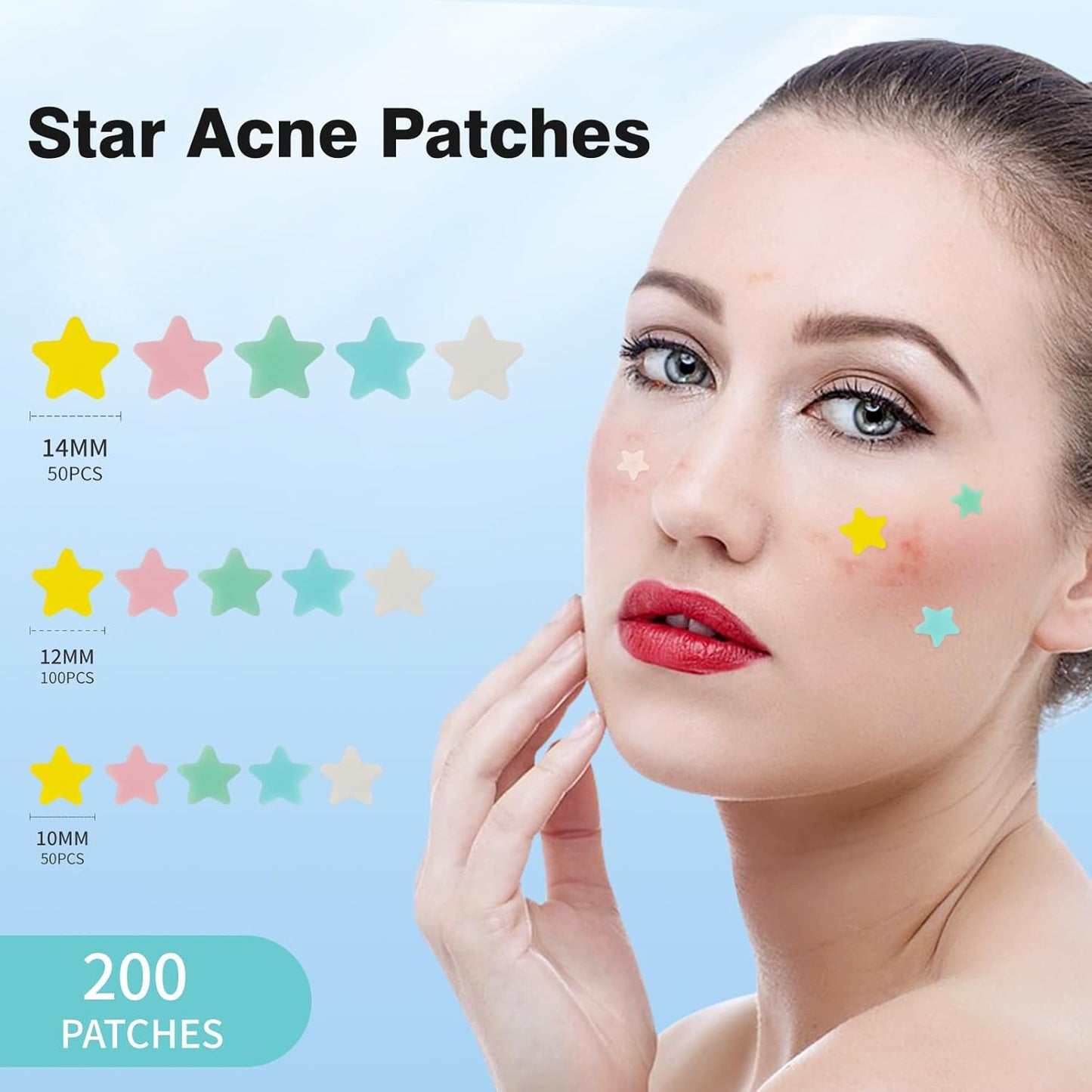 Cute Star Acne Pimple Patches